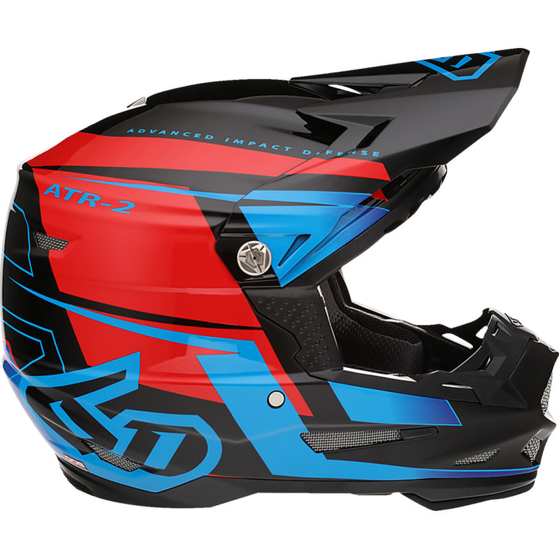 6D HELMETS ATR-2 Helmet - Mach - Blue/Red/Black - Medium 12-3316