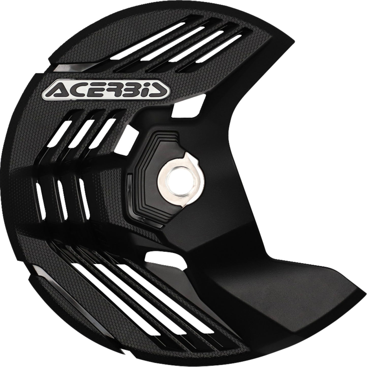 ACERBIS Disc Cover - Linear - Black - Honda | Kawasaki | Sherco | Yamaha 2985050001