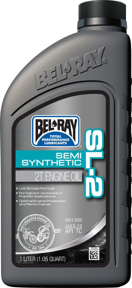 Bel-Ray Sl-2 Semi-Synthetic 2T Engine Oil 1L