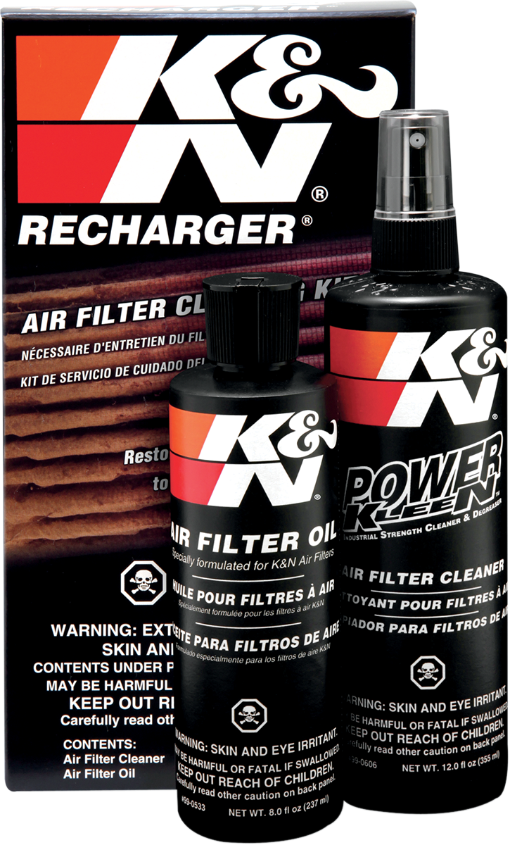 K & N Air Filter Care Kit - Pump 99-5050