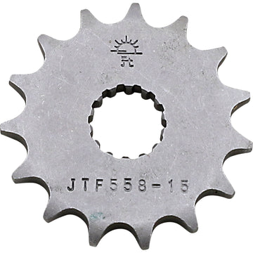 JT SPROCKETS Counter Shaft Sprocket - 15-Tooth JTF558.15 by JT Countershaft Sprockets   Steel