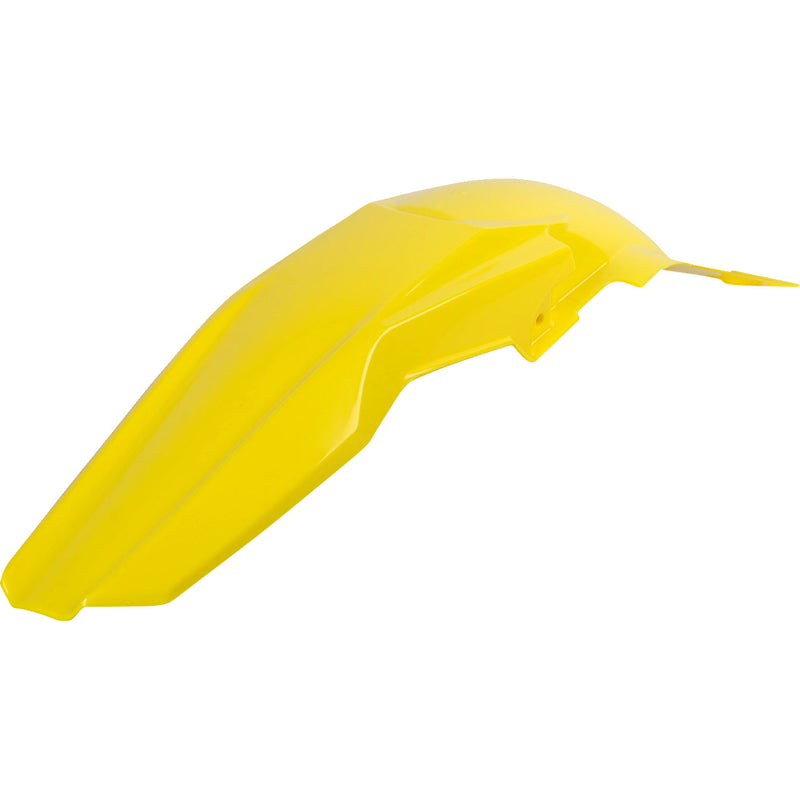 POLISPORT Fender - Rear - Yellow - RMZ 450 8565500001 by Polisport