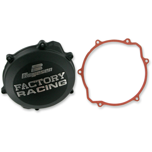 Boyesen Clutch Cover - Black - Yamaha CC32AB