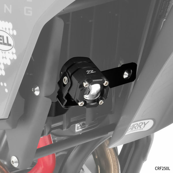 Zeta Led Fog Lights Black White/Yellow Light Pair