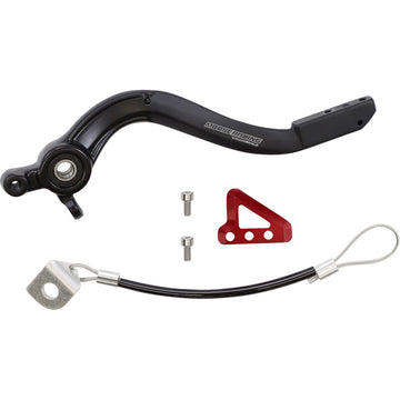 MOOSE OFFROAD Brake Pedal - Red - Gas Gas 82-0602-21-10