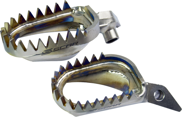Scar Racing Titanium Foot Pegs - Ducati Desmo