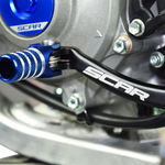 Scar Racing Shift Lever - Blue - Yamaha/Fantic