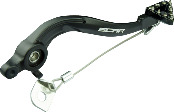 Scar Racing Rear Brake Pedal - Black - KTM/Gas Gas/Husqvarna