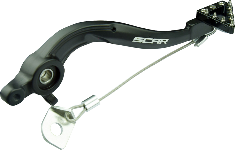 Scar Racing Rear Brake Pedal - Black - KTM/Gas Gas/Husqvarna