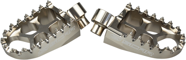 Scar Racing Evo Foot Pegs - Titanium