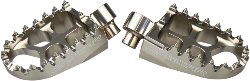Scar Racing Evo Foot Pegs - Titanium