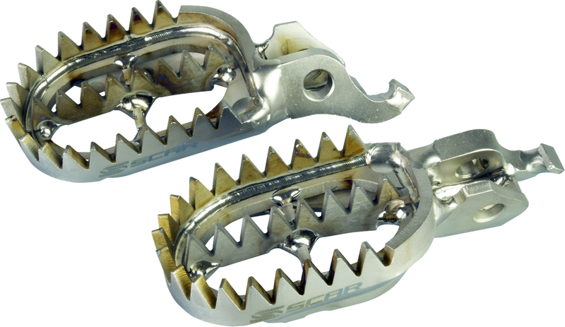 Scar Racing Titanium Foot Pegs - Triumph TF