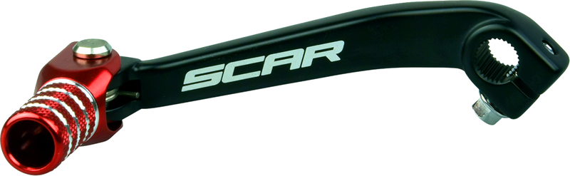 Scar Racing Shift Lever - Black/Red - Honda CRF 150/230
