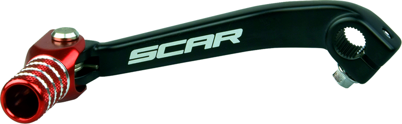 Scar Racing Shift Lever - Black/Red - Honda CRF 250/300