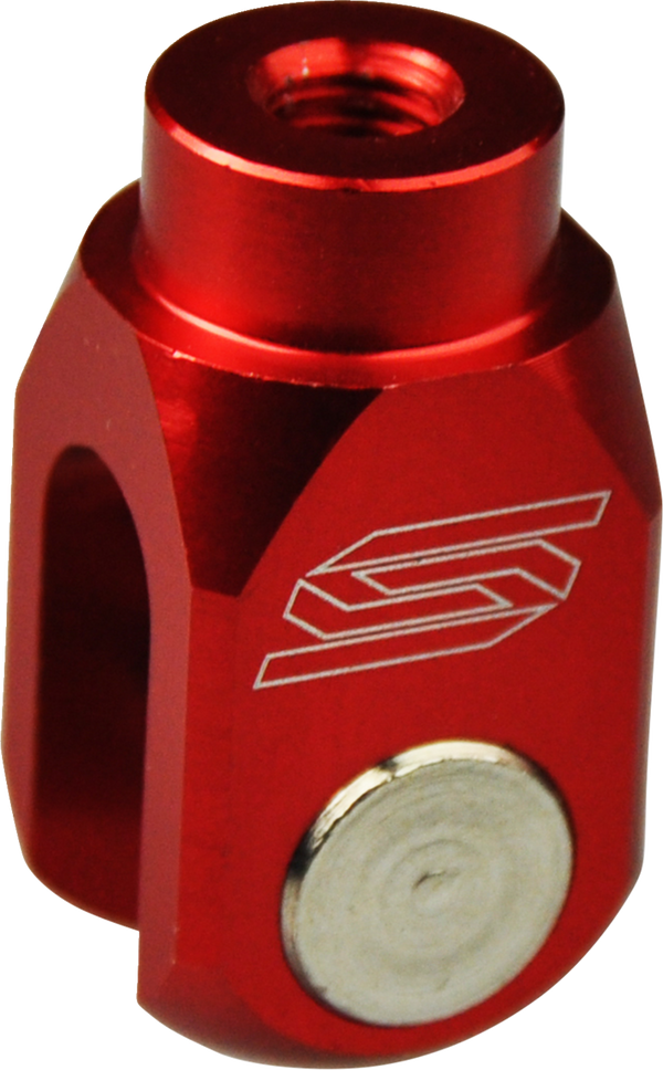 Scar Racing Rear Brake Clevis - Red - Beta/Kawasaki