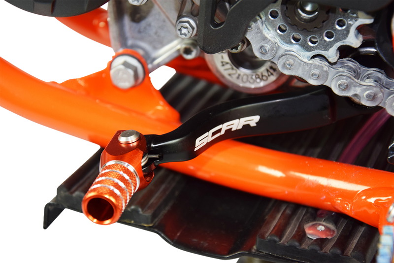 Scar Racing Shift Lever - Orange - KTM/Husqvarna/Gas Gas