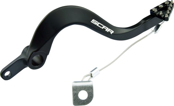 Scar Racing Rear Brake Pedal - Black - Kawasaki 250/450