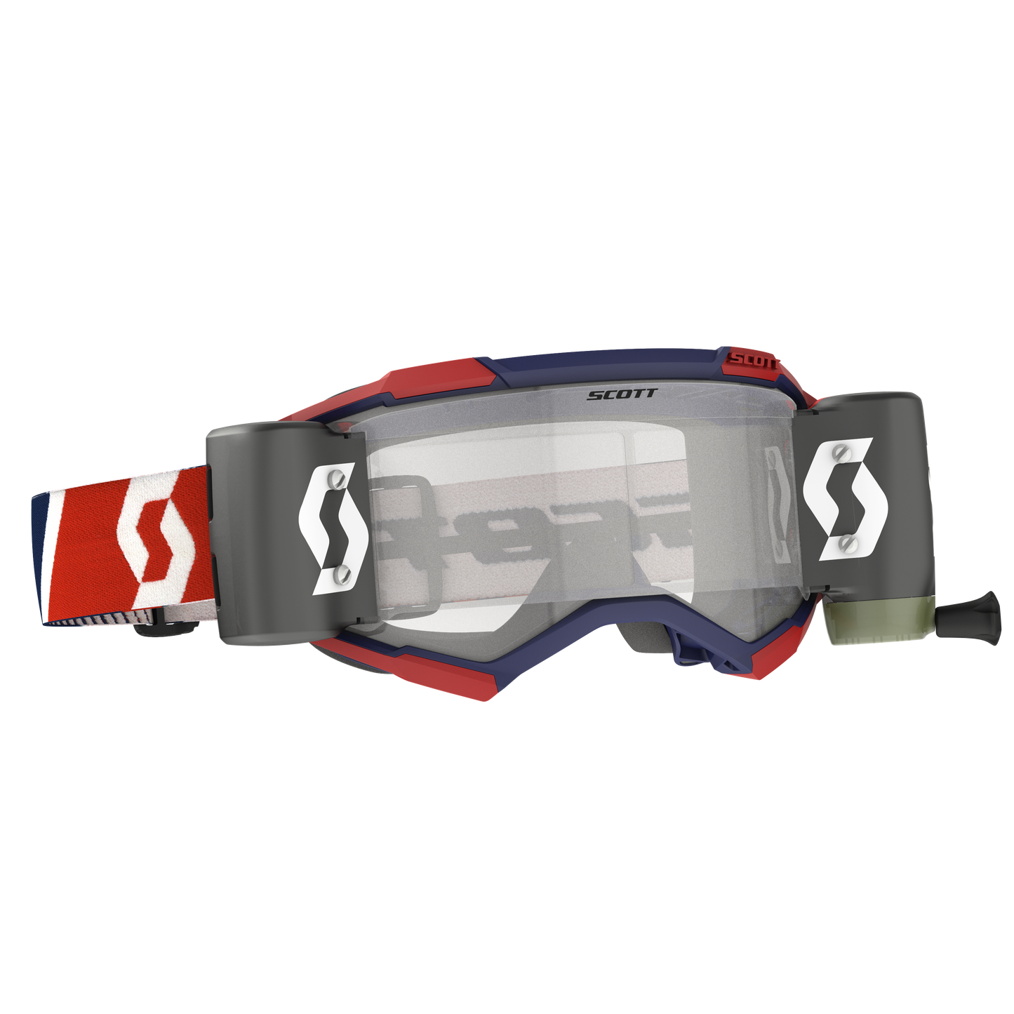 Fury Goggle Wfs Red/Blue Clear Works Lens