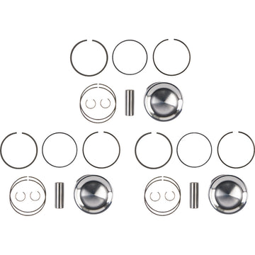 WOSSNER Piston Kit - 73.94 mm - Can Am K4040DA-3