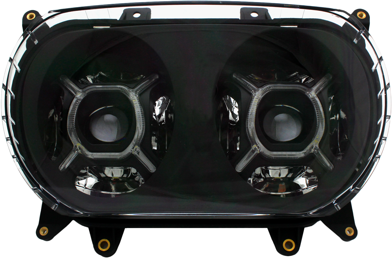 Road Glide Headlights `15 22 Black