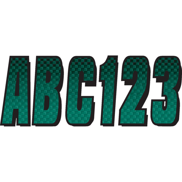 Hardline I.D. Sticker Kit - 300 Series - Teal Gradation TEBKG300