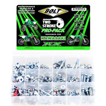 BOLT Hardware - Pro Pack - Kawasaki KX125/250/500 KXPP-2STK