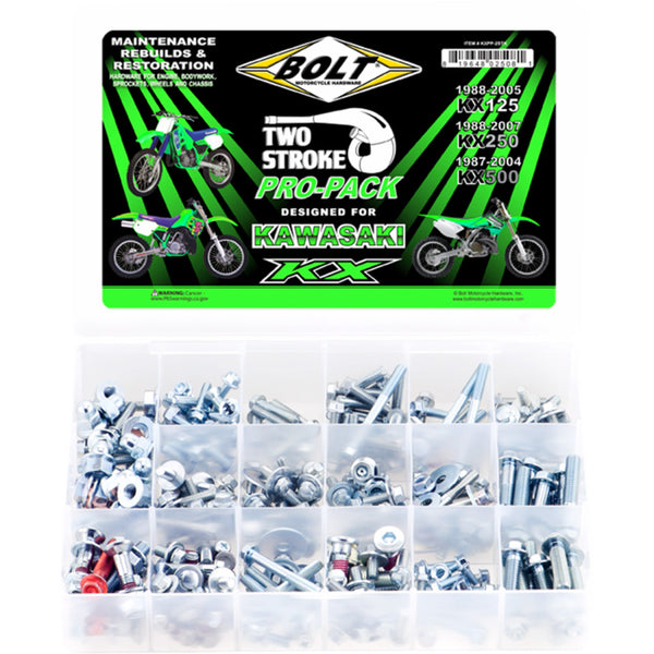 Bolt Hardware - Pro Pack - Kawasaki KX125/250/500 KXPP-2STK