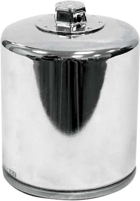 K & N Oil Filter - Chrome KN-174C