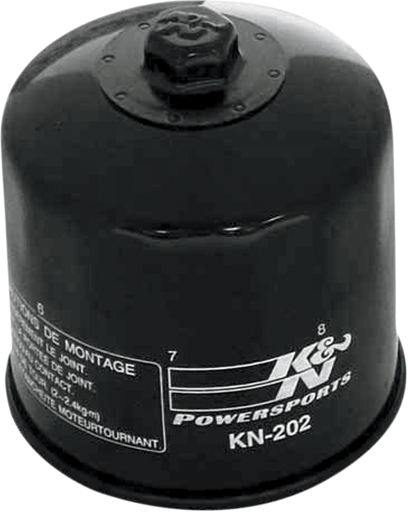 K & N Performance Oil Filter - Honda/Kawasaki KN-202