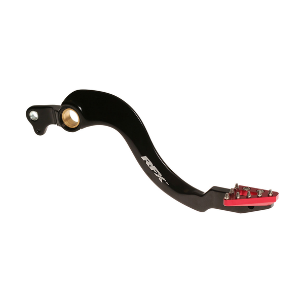RFX Rear Brake Pedal Red Solid Tip Hon FXRB 10201 99RD