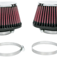 K & N Clamp-On Air Filters - Honda/Kawasaki/Suzuki/Yamaha RC-0984