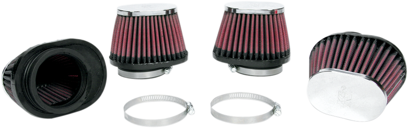 K & N Clamp-On Air Filters - Honda/Kawasaki/Suzuki/Yamaha RC-0984