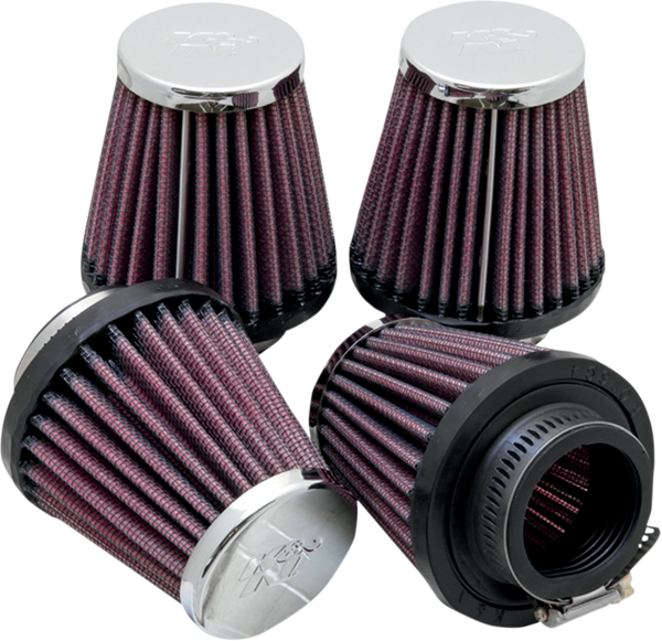 K & N Clamp-On Air Filters - Honda/Kawasaki/Suzuki RC-2314