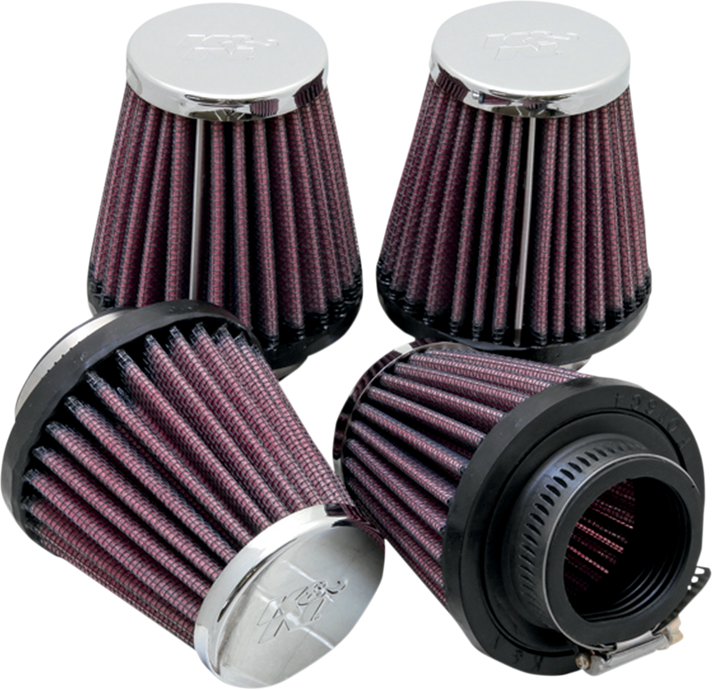 K & N Clamp-On Air Filters - Honda/Kawasaki/Suzuki RC-2314