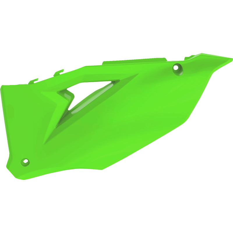 POLISPORT Side Panels - Lime Green - KXF 450 8423500005 by Polisport