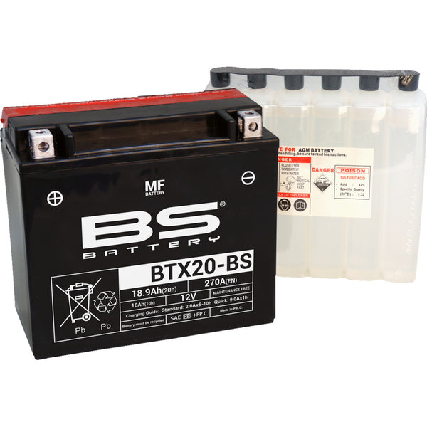 BS Battery Battery - BTX20-BS (YTX) 300611