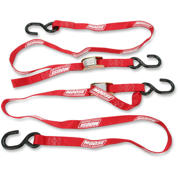 Moose Utility Tie-Down - 1" - Red 3920-0295 | Tie Downs