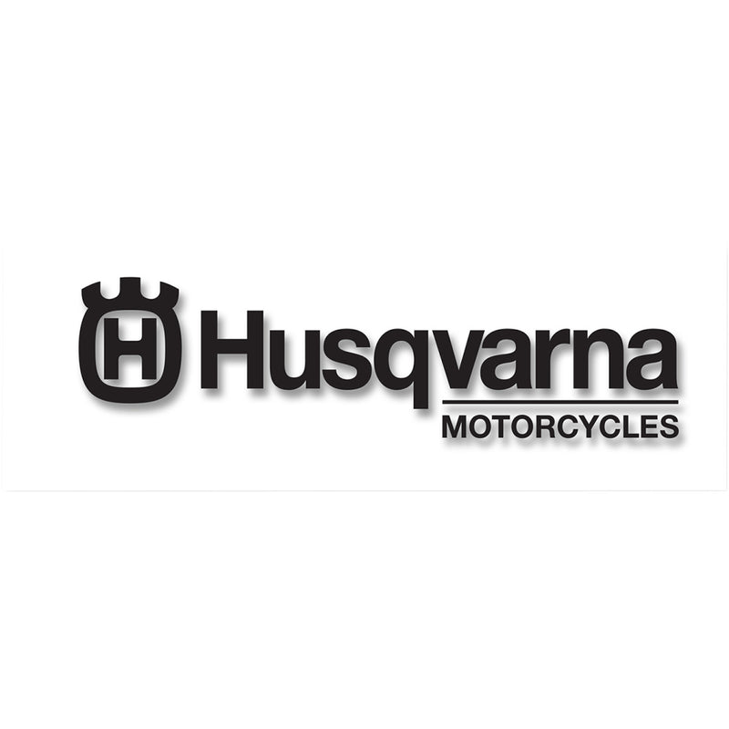 FACTORY EFFEX Die-Cut Decal - 5' - Husqvarna Black 22-94658