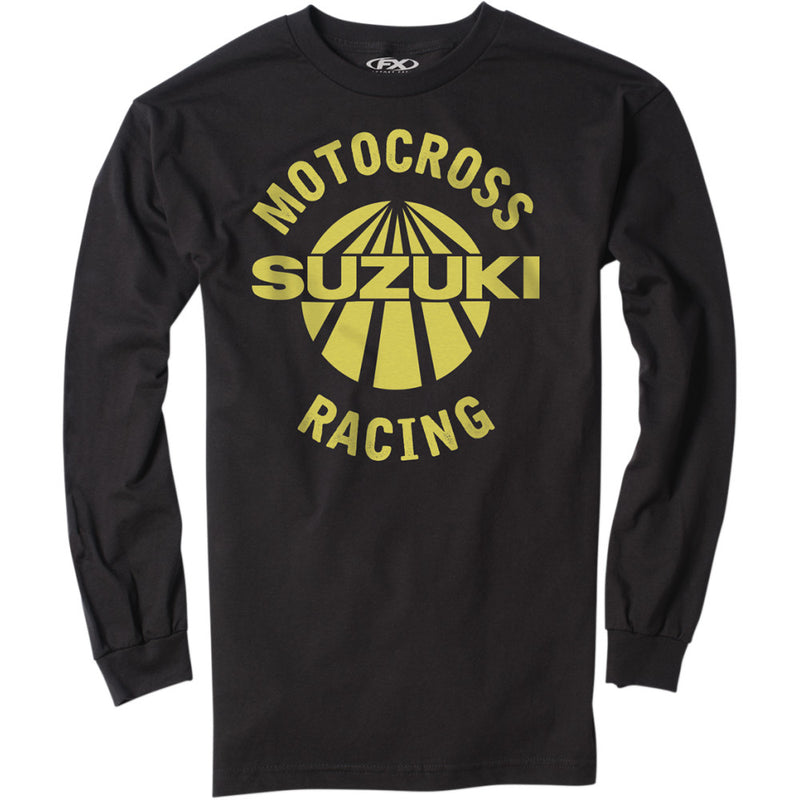 FACTORY EFFEX Suzuki Vet Long-Sleeve T-Shirt - Black - 2XL 23-87418