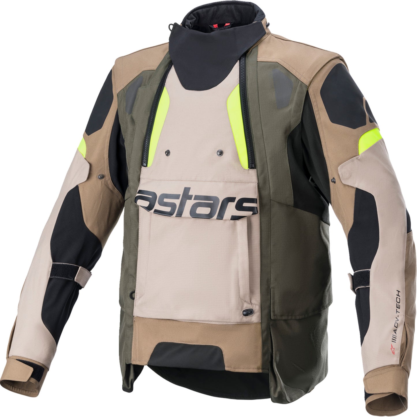 ALPINESTARS Halo Drystar? Jacket - Black/Sand/Yellow - Small 3204822-865-S