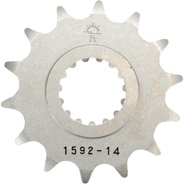 JT SPROCKETS Counter Shaft Sprocket - 14-Tooth JTF1592.14 by JT Countershaft Sprockets   Steel