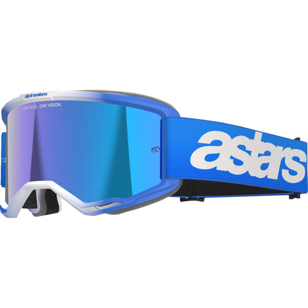 Alpinestars Vision 5 Goggle - Blaze - Blue - Blue Mirror 5102125-7271