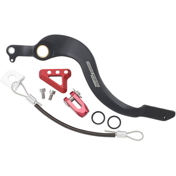 Moose Racing Brake Pedal - Red - Honda 82-0106-21-11