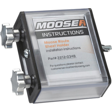 Moose Racing Side Load Route Sheet Holder - 2.25" x 2.50" 14-053