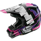 ARAI HELMETS VX-Pro4 Helmet - Battle - Purple - Large 0110-8714 by Arai Helmets Offroad Full Face 1 Pc Adult Helmet