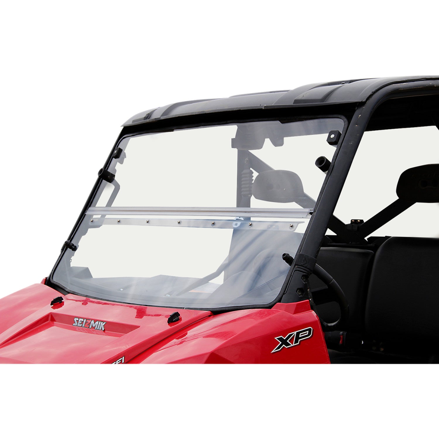 SEIZMIK Folding Windshield - Polycarbonate - Ranger 50-23079KIT