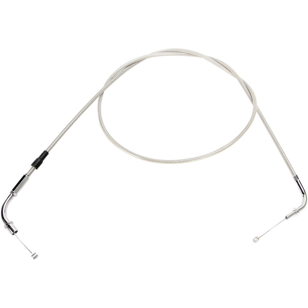 Motion Pro Throttle Cable - Push - Kawasaki - Stainless Steel 63-0354