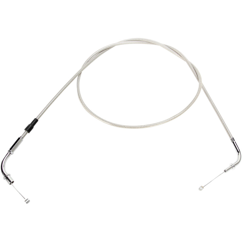 Motion Pro Throttle Cable - Push - Kawasaki - Stainless Steel 63-0354