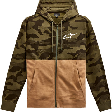 ALPINESTARS Camo Block Hoodie - Military/Sand - Medium 1213510506923M