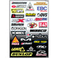 FACTORY EFFEX Decal Kit - Sponsor D 10-68006